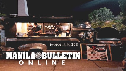 This jeepney serves EGGxcellent sandwiches