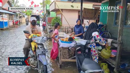 Banjir Merendam Jalan Saat Air Pasang, Warga Berharap Segera Mendapatkan Solusi