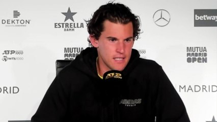 ATP - Madrid 2021 - Dominic Thiem : "I had in the back of my head the big goal of Roland Garros"