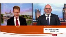 Nadhim Zahawi asked about third vaccine booster for over 50s