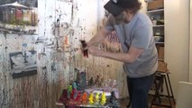 New Yorklu ressam sokaklara gizlediği minyatür tablolarını 