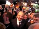 Jacques Chirac - Salon de l'agriculture 2008