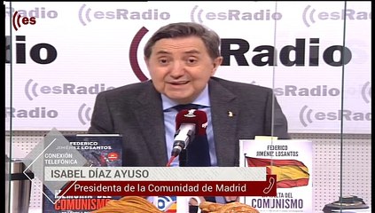 Federico entrevista a Díaz Ayuso: "No voy a bajar la guardia ni un minuto"