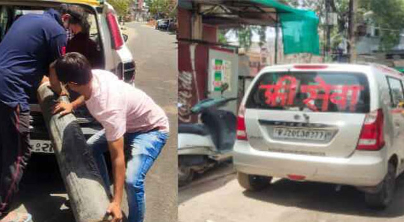 फरिश्ते : 5 दोस्तों ने 3 लग्जरी कारों को बनाया अस्पताल, मरीजों को सड़क पर ही फ्री में दे रहे ऑक्सीजन