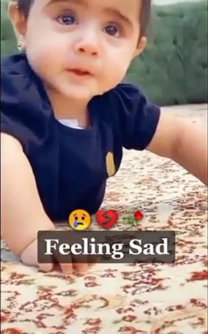 sad baby boy with quotes