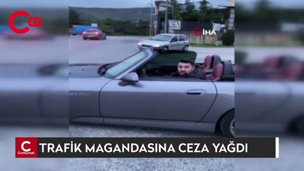 Ataşehir’de drift yapan trafik magandasına 6 bin 700 TL ceza