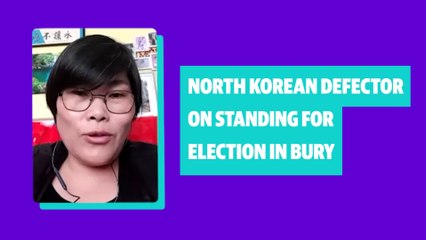 North Korea defector Jihyun Park on standing for election in Bury