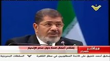 Muhammed Mursi İran'da ashaba salat selam ediyor ve dünya otuz saniyeliğine güzelleşiyor...