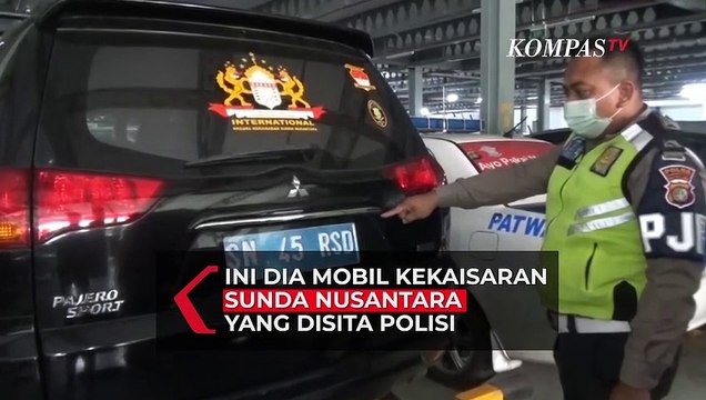 Penampakan Mobil Dinas Kekaisaran Sunda Nusantara yang Disita Polisi