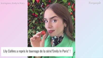 Lily Collins : Sublime sur le tournage de la saison 2 d'Emily In Paris... mais pas à Paris !