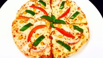 no cheese no oven no yeast no dough pizza recipe | homemade pizza | Chef Amar