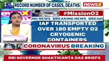IAF Transports 180 Empty O2 Cryogenic Containers IAFs Rapid Medical Team In Action NewsX