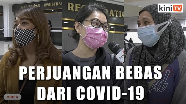'Perjuangan bebas dari Covid-19' - Rakyat teruja terima suntikan AstraZeneca