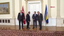 Bakan Çavuşoğlu, Bosna-Hersek Devlet Başkanlığı Konseyi Başkanı Dodik ile görüştü
