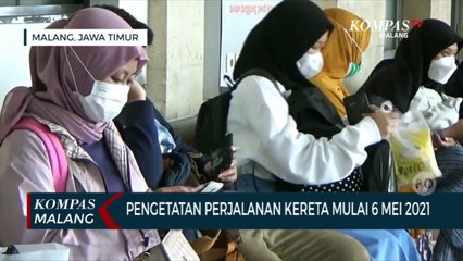 Larangan Mudik, Mulai  6 Mei 2021 Perjalanan Kereta Api Hanya Untuk Keperluan Mendesak