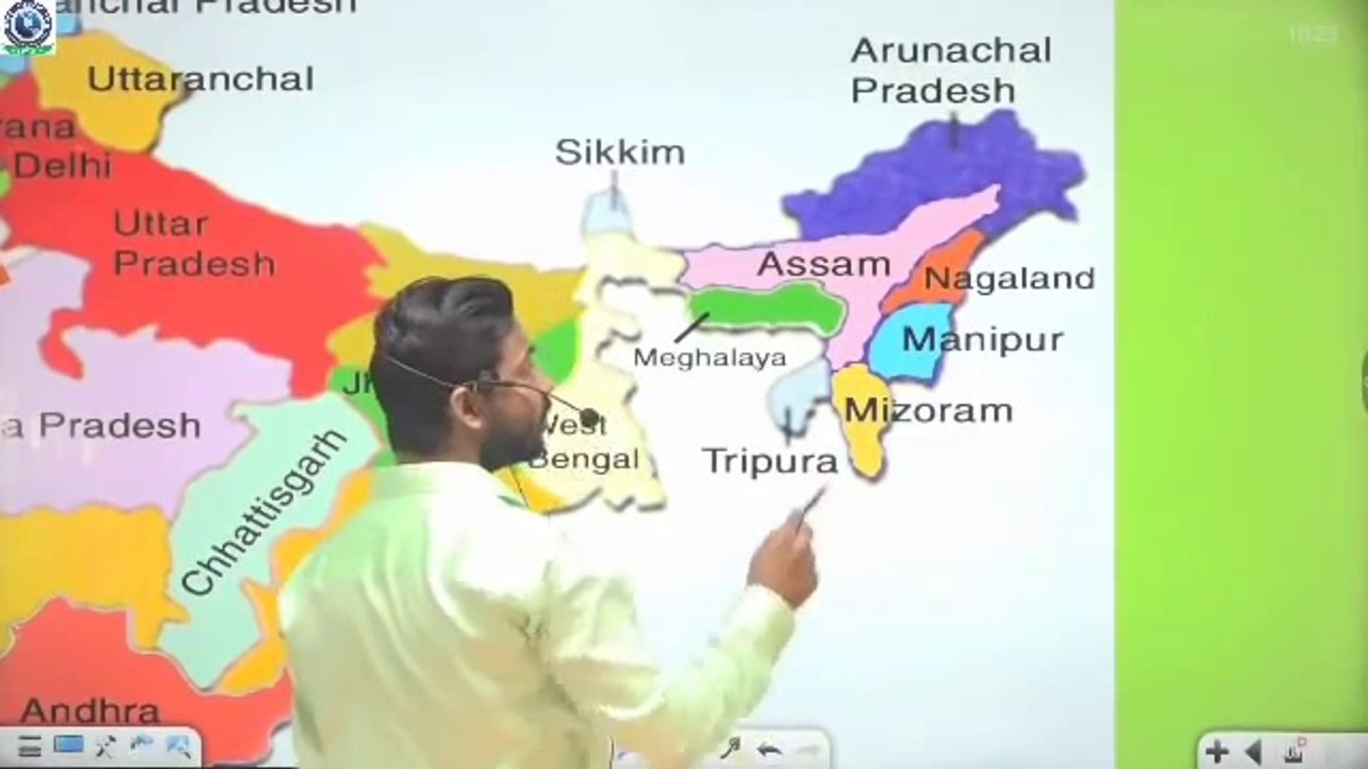 #khansir #khangsresearchcentrepatna indian map khan sir seven sisters || khan sir patna