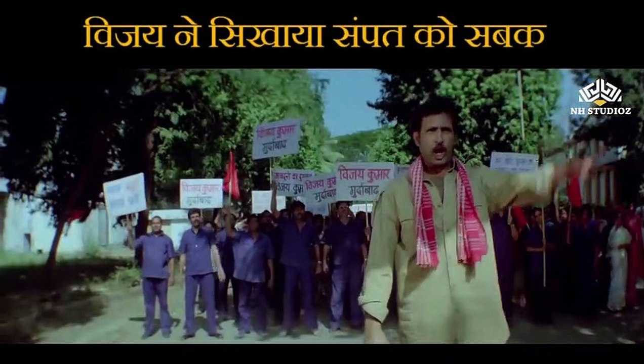 Vijay taught him lesson Scene | Gair (1991) | Ajay Devgn | Raveena Tandon | Reena Roy | Ajinkya Deo | Kiran Kumar | Paresh Rawal | Bollywood Movie Scene