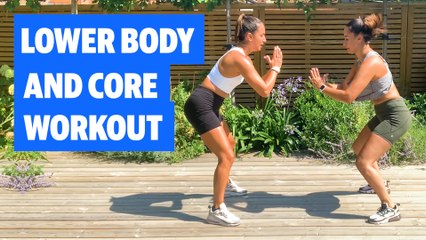 Lower body and core workout