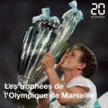 Les trophées de l'Olympique de Marseille