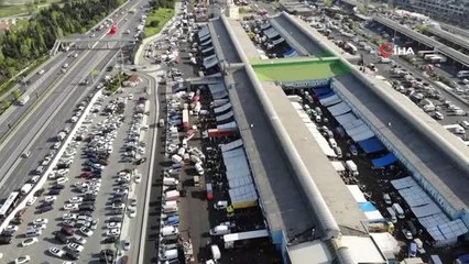(İSTANBUL - Özel) Bayrampaşa sebze ve meyve halinde esnaf dertli