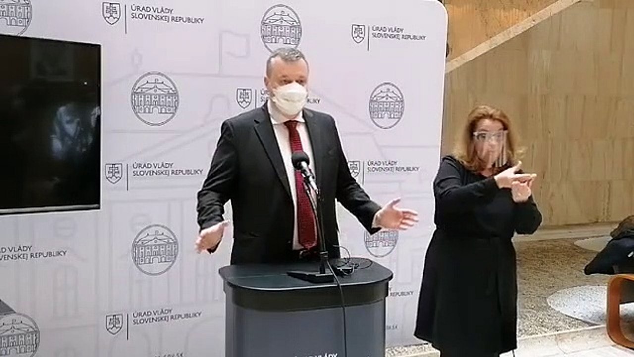 ZÁZNAM: Brífing ministra práce M. Krajniaka