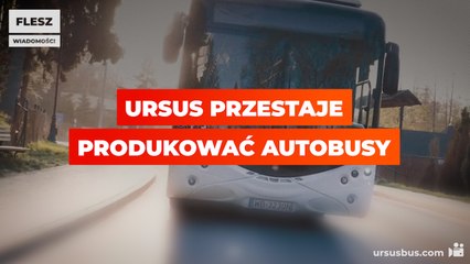Ursus przestaje produkować autobusy elektryczne i trolejbusy
