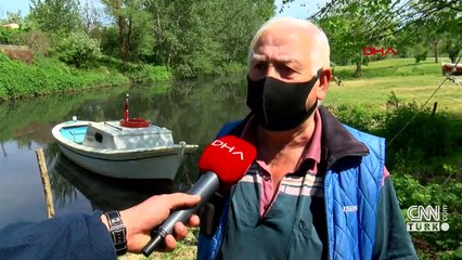Riva deresi tekrar karardı; "Kanalizasyon gibi akıyor"