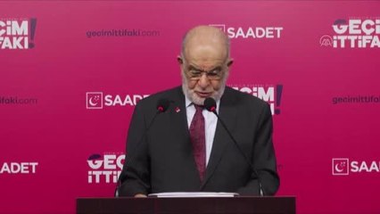 Karamollaoğlu, İkizdere'de taş ocağı yapılmak istenmesine tepki gösterdi