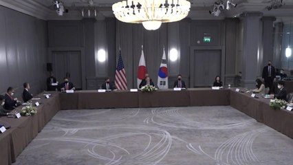 외교부 "한미일, 한반도 비핵화 실질 진전 공조 강화키로" / YTN