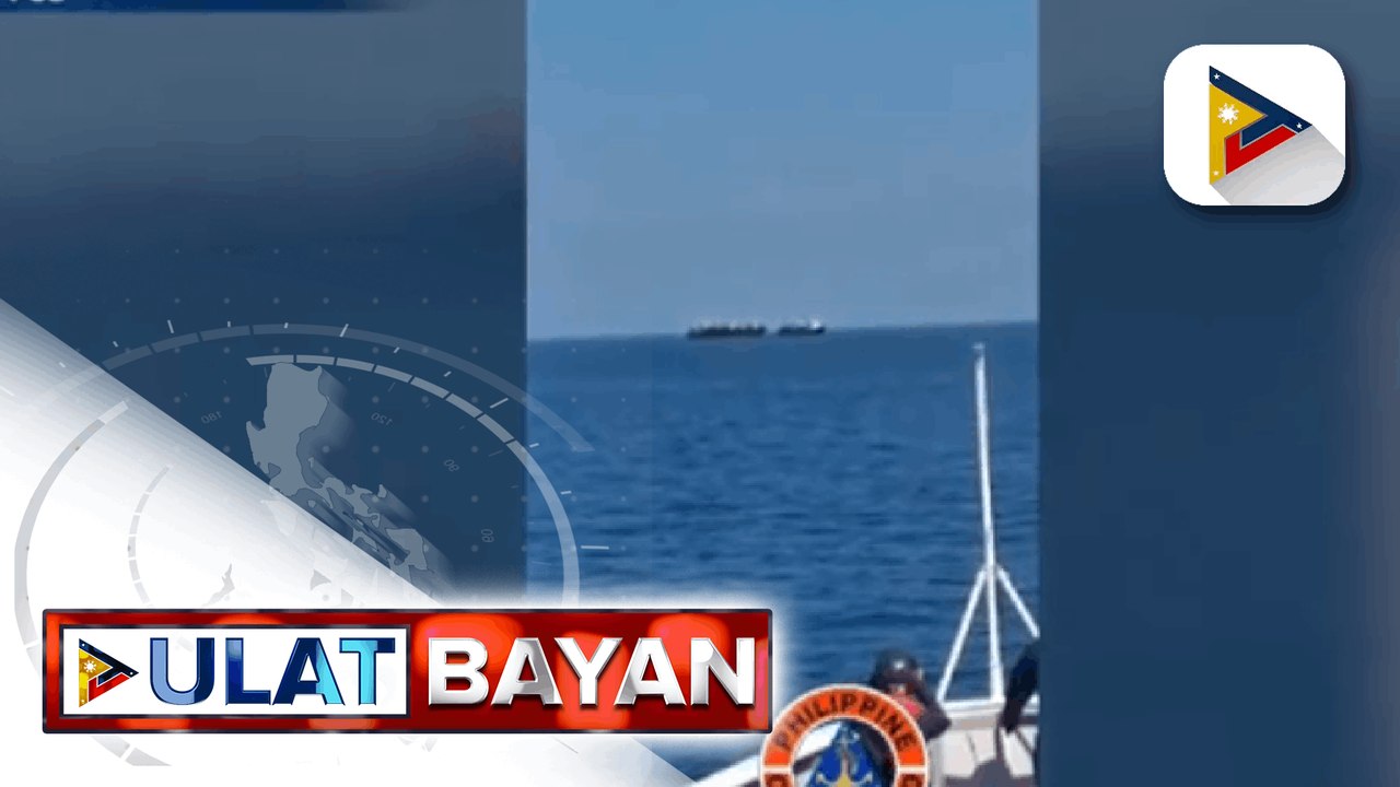 Chinese maritime militia vessels sa Sabina Shoa...