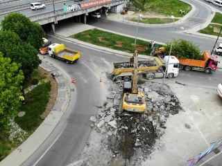 Unkapanı Kavşağı'nın yenileme çalışmalarına başlandı