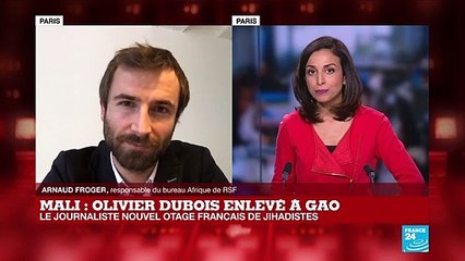 Enlèvement d'O. Dubois au Mali : "Cela atteste des grands dangers auxquels sont encore exposés les journalistes"