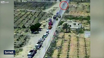 Facianın önüne geçildi! Tank bombalı aracı böyle patlattı!