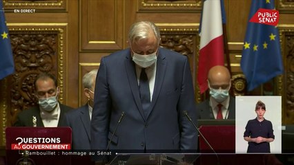 Attentat de Rambouillet : l’hommage du Président Larcher à la policière tuée