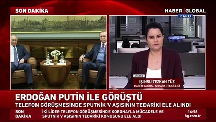 Cumhurbaşkanı Erdoğan ve Putin'den aşı gündemli görüşme