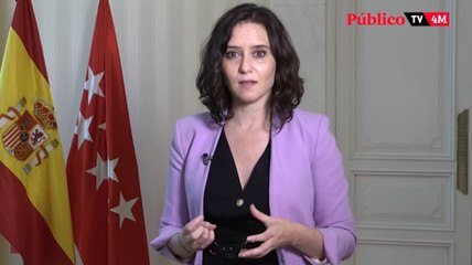 Isabel Díaz Ayuso: "Tengo la sensación de que es mucho voto prestado"