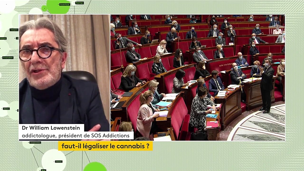 Légalisation du cannabis : "On est à 50 ans d'échec de prohibition", constate le président de SOS Addictions