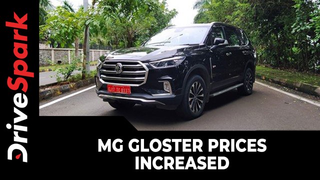 MG Gloster Prices Increased | Here Is The Variant-Wise Price List