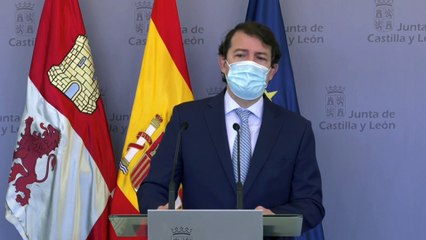 Mañueco critica la "negligencia" en la gestión de Sánchez