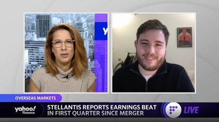 Stellantis reports earnings beat in first quarter since merger