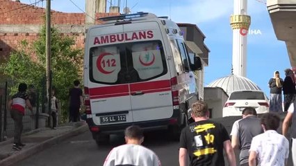 Son dakika haber! Yangına müdahale ederken hastanelik oldu