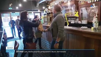 Déconfinement : comment les restaurants se préparent à la réouverture des terrasses le 19 mai