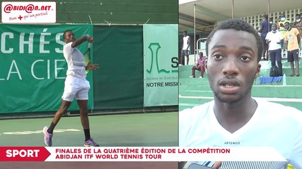 Finales de la quatrième édition de la compétition Abidjan ITF world tennis tour