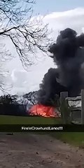 Fire near Bexhill. Video: Stacy Skinner