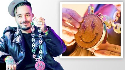 J Balvin Shows Off More of His Insane Jewelry Collection