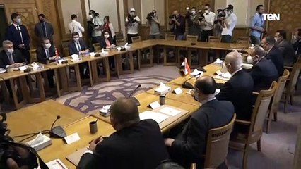 بدء جلسة مُشاورات سياسية بين مصر و تركيا بمقر وزارة الخارجية بالقاهرة