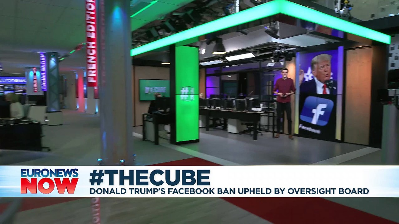 Donald Trump's accounts on Facebook and Instagram remain suspended