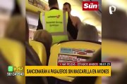 EEUU: sancionarán a pasajeros que se nieguen a ponerse mascarilla durante el vuelo