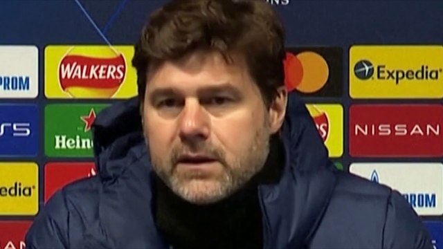 Football - Champions League - Mauricio Pochettino press conference after Manchester City 0-2 PSG