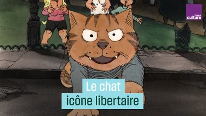 Le chat, icône libertaire